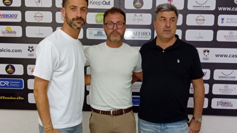 Asd Città di Casale: Aceto direttore sportivo e Marianini Team Manager